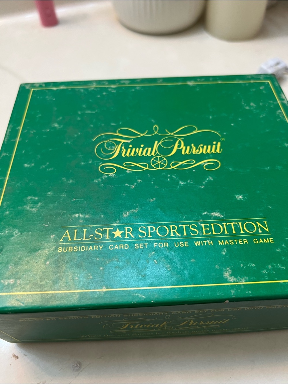 Trivial Pursuit All-Star Sports Edition Card Set - Green